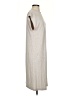 prologue Solid Gray Casual Dress Size XS - photo 4