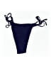 Zaful Solid Blue Swimsuit Bottoms Size M - photo 1