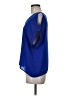 Lush 100% Polyester Blue Short Sleeve Blouse Size M - photo 5