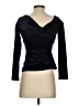 Zara Basic Black 3/4 Sleeve Top Size S - photo 2