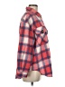 Six Fifty 100% Polyester Plaid Red Fleece Size M - photo 4