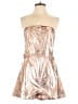 Urban Outfitters 100% Cotton Metallic Gold Romper Size M - photo 1