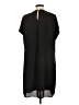 Mossimo 100% Polyester Solid Black Casual Dress Size L - photo 2