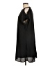 Mossimo 100% Polyester Solid Black Casual Dress Size L - photo 5