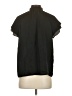 Ann Taylor 100% Polyester Black Short Sleeve Blouse Size S - photo 2
