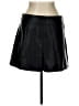 J.Crew 100% Polyester Black Faux Leather Skirt Size 12 - photo 1