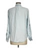 Miami 100% Lyocell Blue Long Sleeve Blouse Size M - photo 2