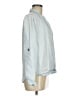 Miami 100% Lyocell Blue Long Sleeve Blouse Size M - photo 4