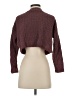 Love Tree Burgundy Cardigan Size S - photo 2