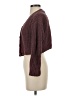 Love Tree Burgundy Cardigan Size S - photo 5