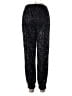Serra 100% Polyester Stars Black Casual Pants Size S - photo 2