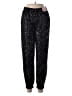 Serra 100% Polyester Stars Black Casual Pants Size S - photo 1