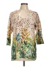 Time and Tru Gold 3/4 Sleeve Blouse Size L - photo 1