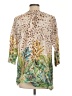 Time and Tru Gold 3/4 Sleeve Blouse Size L - photo 2