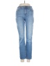 Lands' End Hearts Blue Jeans Size 4 - photo 1
