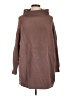 Free People Brown Turtleneck Sweater Size L - photo 1