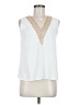 Shein Ivory Sleeveless Blouse Size 4 - photo 1