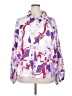 Shein Curve Print Purple 3/4 Sleeve Blouse Size 2X - photo 1
