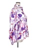 Shein Curve Print Purple 3/4 Sleeve Blouse Size 2X - photo 4