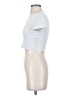Faded Rose Silver Short Sleeve Turtleneck Size S - photo 5
