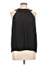 Ramy Brook 100% Polyester Black Sleeveless Blouse Size L - photo 1