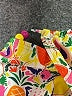 Unbranded Print Yellow Swimsuit Top Size XXS (estimated) - photo 3
