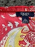 Chaps 100% Polyester Red 3/4 Sleeve Blouse Size L - photo 7