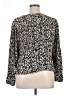 H&M 100% Viscose Black Long Sleeve Blouse Size XL - photo 2