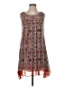 Max Studio 100% Polyester Paisley Brown Casual Dress Size XS - photo 1