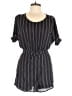 miss Valley Stripes Black Romper Size 10 - photo 1