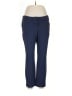 Amanda + Chelsea Chevron-herringbone Blue Dress Pants Size 12 - photo 1