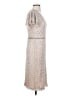 Mac Duggal 100% Polyester Silver Cocktail Dress Size 2 - photo 4