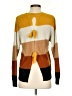 Full Circle Trends With Love 100% Acrylic Color Block Orange Pullover Sweater Size S - photo 2