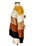 Full Circle Trends With Love 100% Acrylic Color Block Orange Pullover Sweater Size S - photo 5