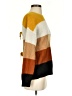 Full Circle Trends With Love 100% Acrylic Color Block Orange Pullover Sweater Size S - photo 4