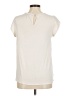 Ann Taylor LOFT Ivory Short Sleeve Top Size M - photo 2