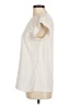 Ann Taylor LOFT Ivory Short Sleeve Top Size M - photo 5