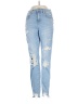 American Eagle Outfitters Hearts Blue Jeans Size 2 - photo 1