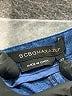 BCBGMAXAZRIA Color Block Blue Linen Pants Size 10 - photo 6