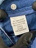 BCBGMAXAZRIA Color Block Blue Linen Pants Size 10 - photo 7