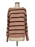 Sonoma Goods for Life Stripes Tan Pullover Sweater Size M - photo 1