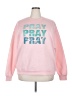 Shein 100% Polyester Pink Sweatshirt Size 4XL - photo 1