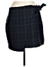 Express Plaid Blue Formal Skirt Size 12 - photo 1