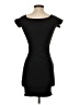 Popular 21 Solid Black Casual Dress Size S - photo 2