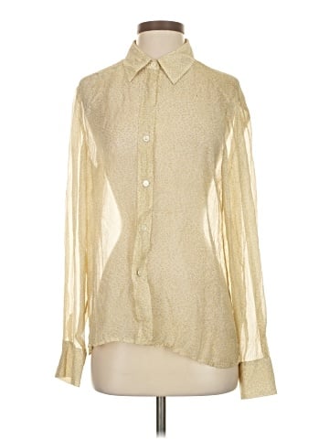 DKNY Long Sleeve Blouse (view 1)