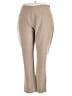 IMAN Solid Tan Casual Pants Size 22 - photo 1