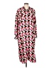 Express Print Pink Casual Dress Size L - photo 1