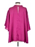 ELOQUII Purple 3/4 Sleeve Blouse Size 24 waist - photo 2