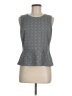 Vince Camuto Gray Sleeveless Top Size M (petite) - photo 1