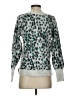 Ann Taylor LOFT Animal Print Silver Pullover Sweater Size XS - photo 2